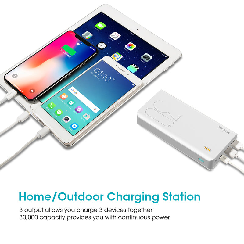 Power Bank Portable External Battery With QC