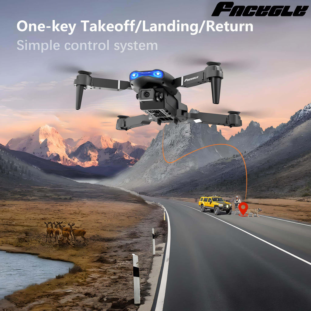 Drone Quadcopter Dual Camera w/ Remote Control