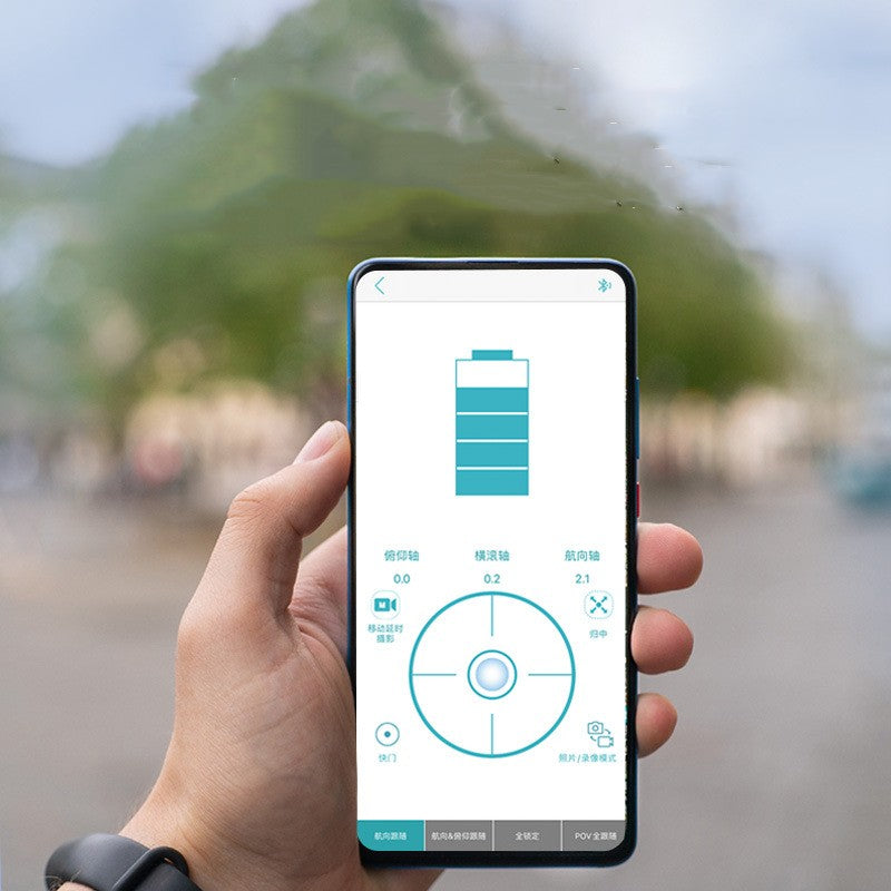 Motion Camera, Handheld Gimbal Anti-shake Stabilizer