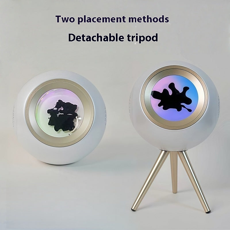 Magnetic Fluid Colorful Light-effect Portable Bluetooth Audio