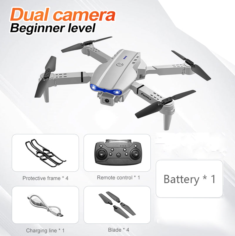 Drone Quadcopter Dual Camera w/ Remote Control