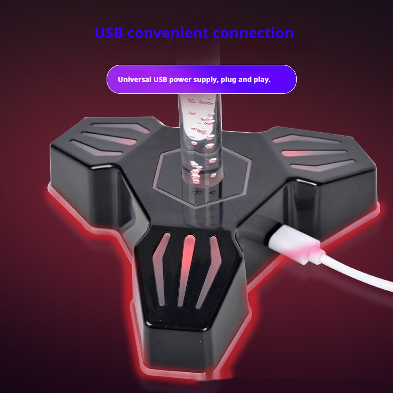 Luminous Head-mounted Headphone Holder