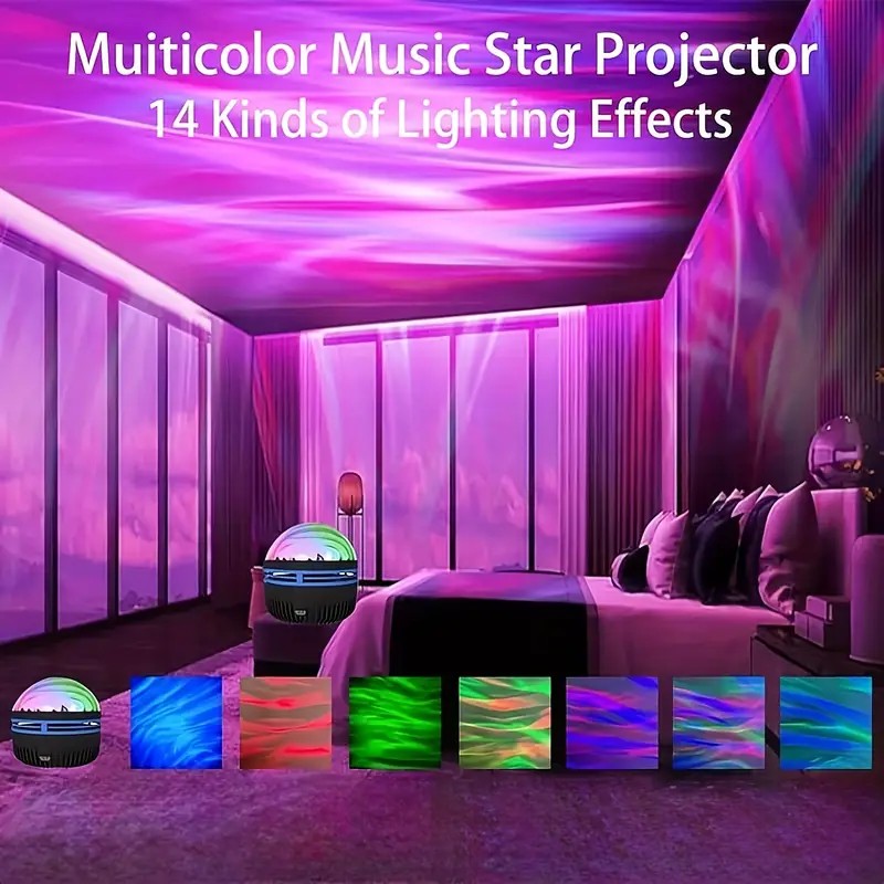 Aurora Starry Sky Projector