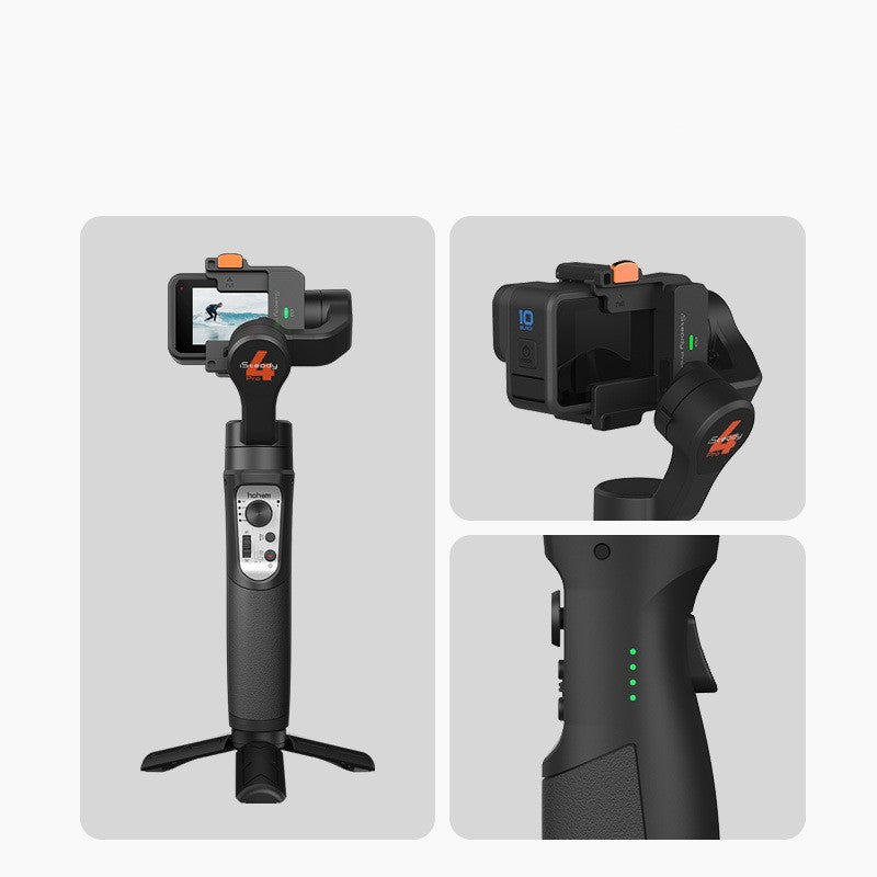 Motion Camera, Handheld Gimbal Anti-shake Stabilizer