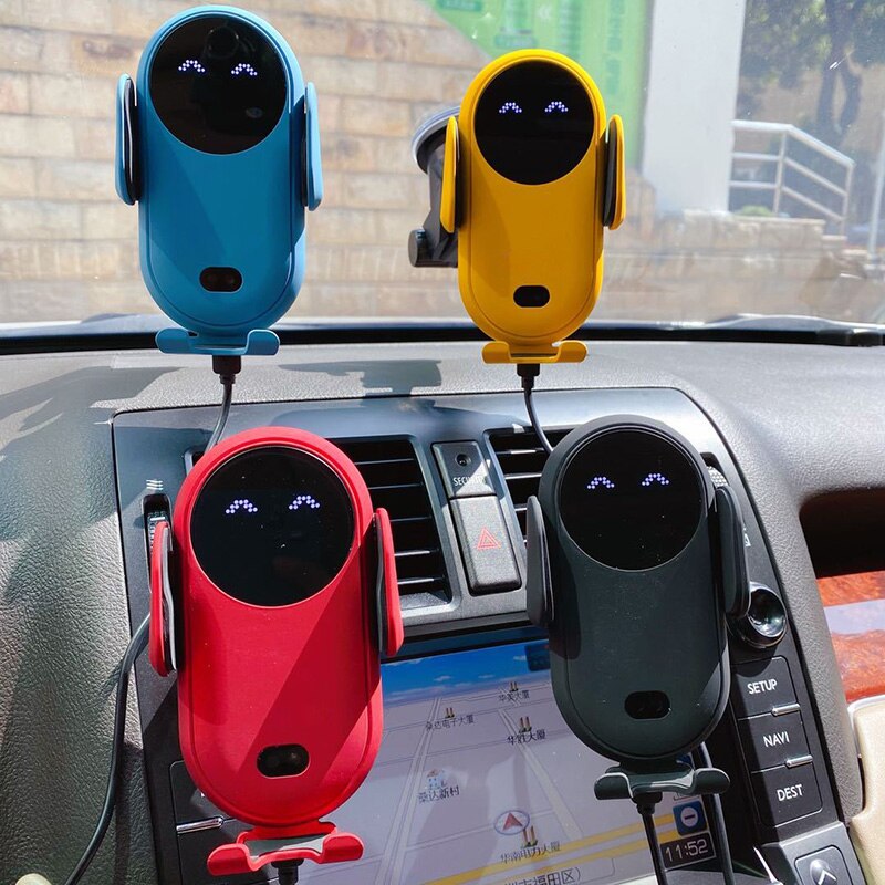 Wireless Charger for Car w/ Phone Holder