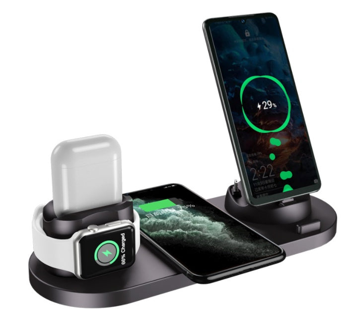 Phone Watch 6 In 1 Charging Dock Station