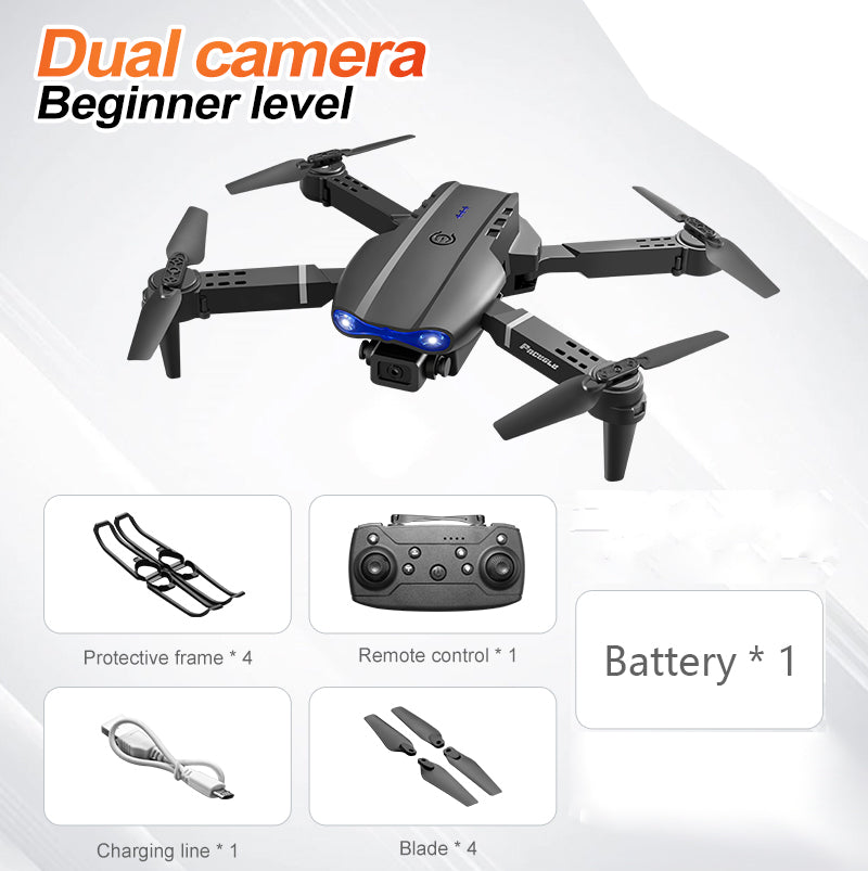 Drone Quadcopter Dual Camera w/ Remote Control