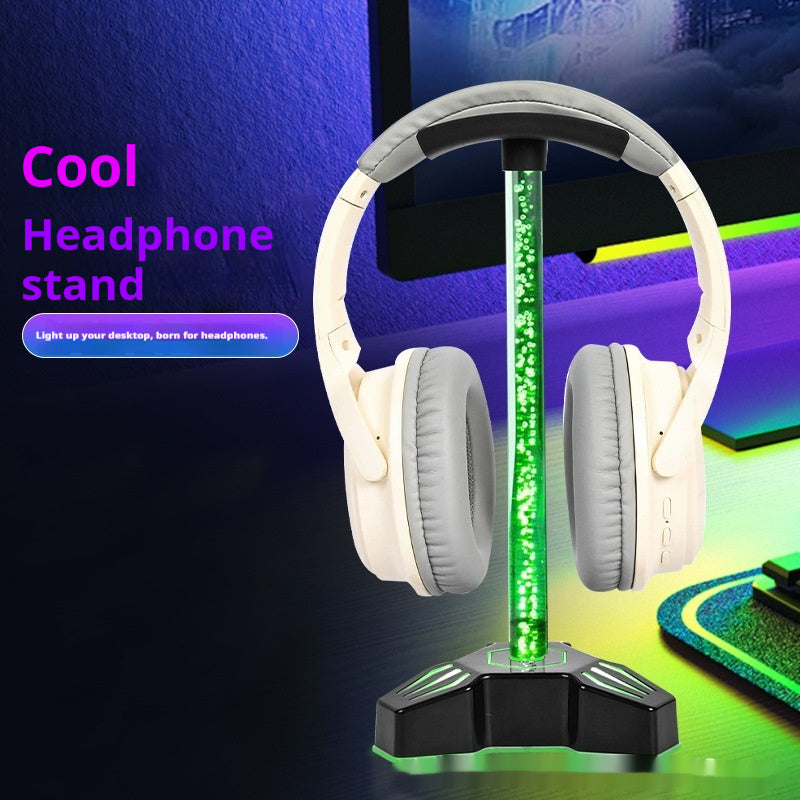 Luminous Head-mounted Headphone Holder