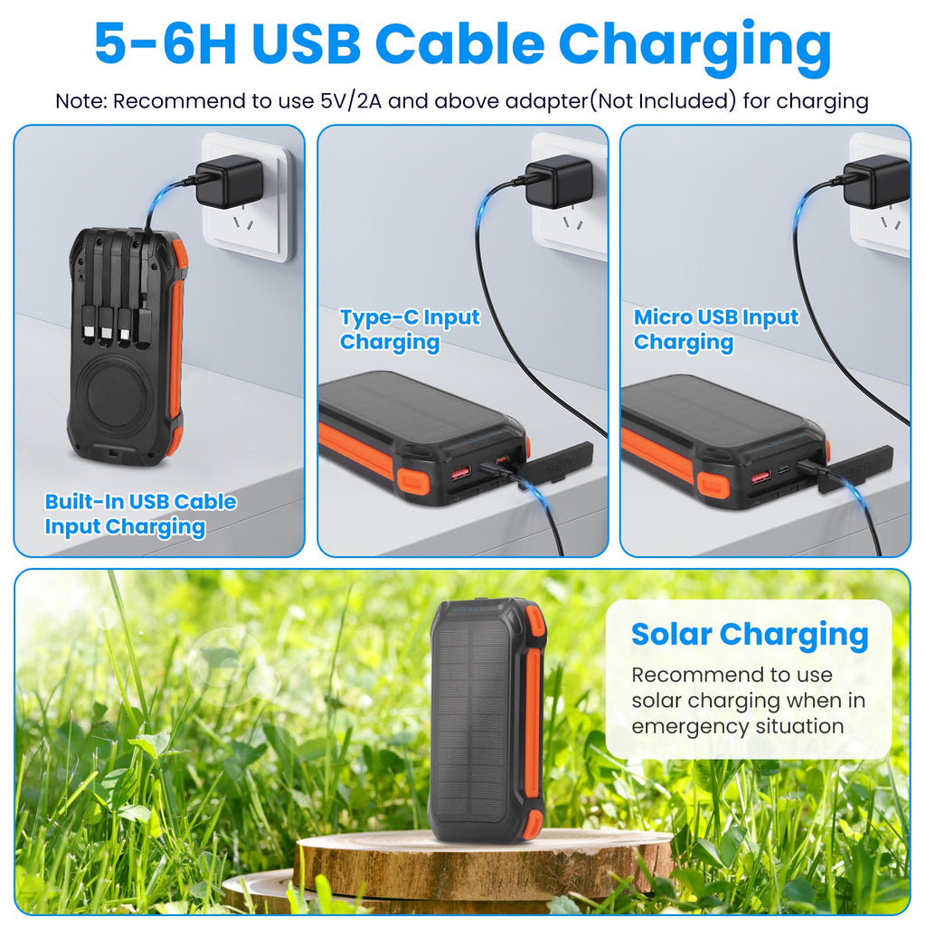 Portable Solar Power Bank