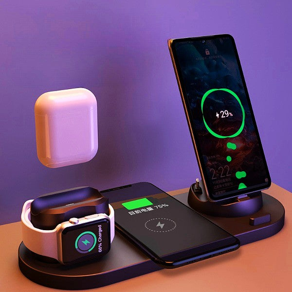 Phone Watch 6 In 1 Charging Dock Station